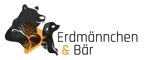 Logo: Erdmännchen&Bär